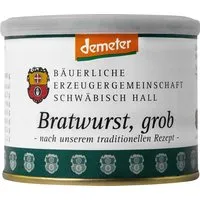 Bäuerliche Erzeugergemeinschaft Schwäbisch Hall Bäuerliche Erzeugergemeinschaft Schwäbisch Hall Bio-Bratwurst, grob, 200 g – Produktbild 1 von 1