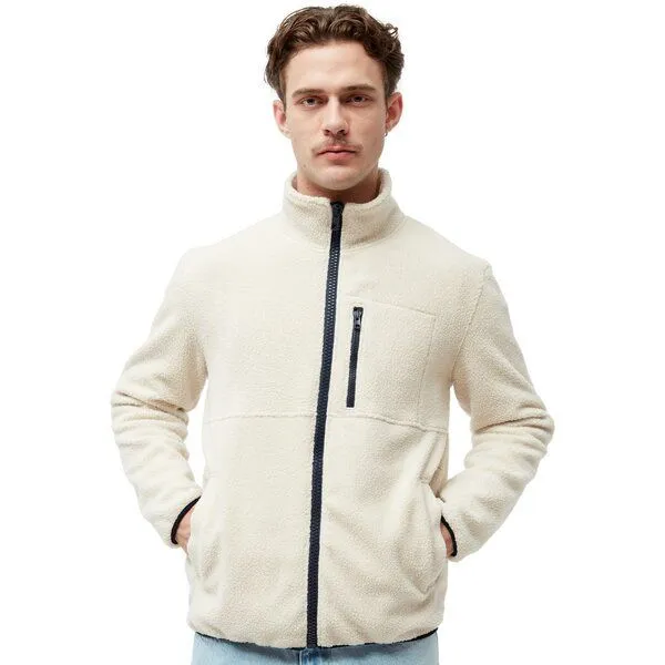 Givn Berlin Givn Berlin Fleece-Jacke Spencer, Off white, – Produktbild 1 von 4