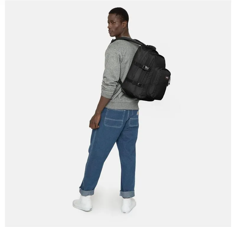 Eastpak Eastpak Laptoprucksack PROVIDER 44 cm 33 L Black, Schwarz gepolstertes Laptopfach, Schwarz, – Produktbild 5 von 5