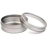 Cameleon Pack Cameleon Pack Süße runde Metall Dose für Küche Haushalt Camping und Unterwegs * Gewürze Bonbons Kräuter * mit Klarsichtdeckel – Produktbild 1 von 1