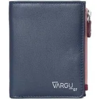 Vargu Vargu Echtleder Geldbörse ADA 1-A, Navy - cranberry, – Produktbild 1 von 1