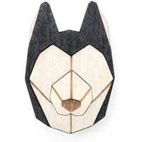 BeWooden BeWooden Brosche aus Holz - Husky | Mode Schmuck – Produktbild 1 von 1