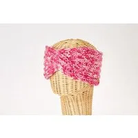 short'n'pietz short'n'pietz Schurwollstirnband meliert, handgestrickt, Pink, – Produktbild 1 von 1