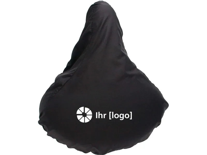Fahrradsattel-Schoner aus 100 % Recycling-Polyester schwarz – Produktbild 1 von 1