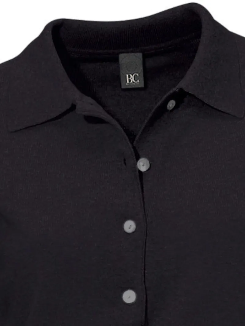 heine Polopullover schwarz, Schwarz, – Produktbild 1 von 2