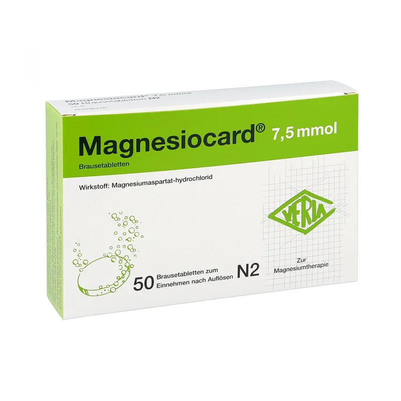 Magnesiocard Magnesiocard 7,5 mmol Brausetabletten – Produktbild 2 von 3