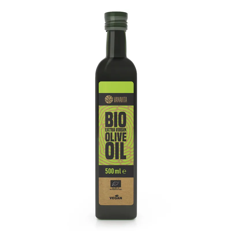 GymBeam Bio VanaVita BIO Natives Olivenöl Extra 500 ml – Produktbild 1 von 1