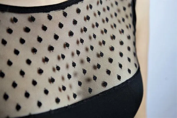 Frija Omina Frija Omina Bio Body Spitze Dô, Schwarz, – Produktbild 4 von 4
