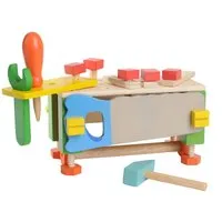 EverEarth EverEarth Werkzeugkasten Werkbank für Kinder aus Holz 25-teilig Maße 13 x 21,4 x 11,4 cm – Produktbild 1 von 1