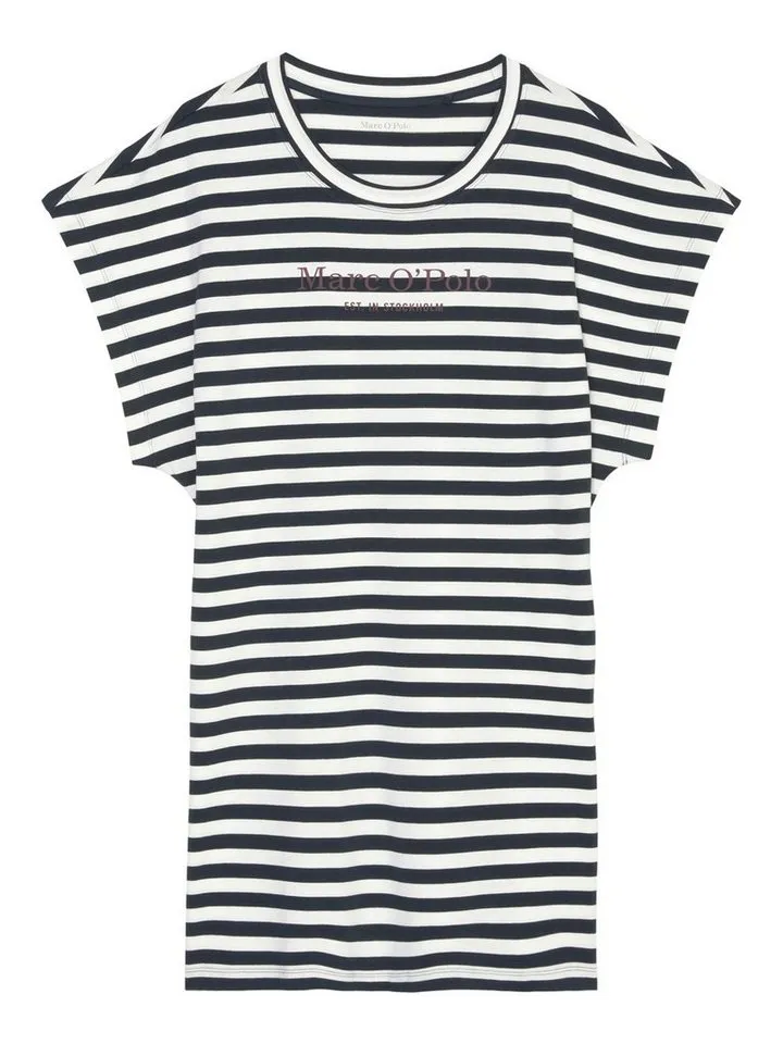 Marc O'Polo Marc O'Polo Nachthemd Mix & Match Cotton Nacht-hemd schlafmode sleepwear, Blau|bunt, – Produktbild 1 von 4