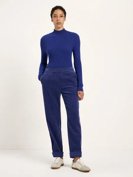 LANIUS LANIUS Kord-Hose mit Gummizug, Blue, – Produktbild 2 von 4