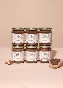 KoRo Vegane Proteincreme Haselnuss Kakao 6 x 200 g – Produktbild 1 von 1