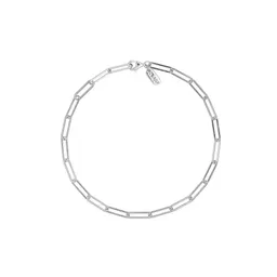 Design Letters Chunky square link chain large Armband - Silber – Produktbild 1 von 1
