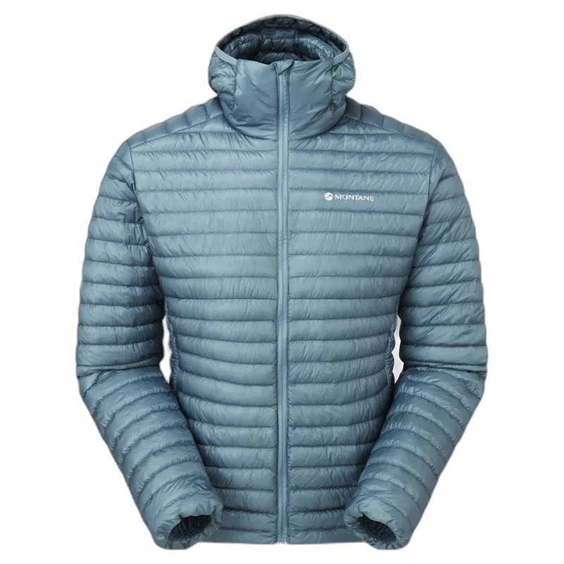 Montane Kapuzenshirt Montane Alpine 850 Nano, Blau, – Produktbild 1 von 1