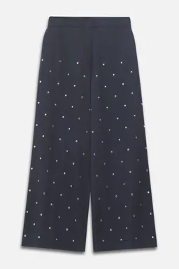 Alchemist Alchemist Damen vegan Hose Moonflower Studs In Marineblau – Produktbild 1 von 1
