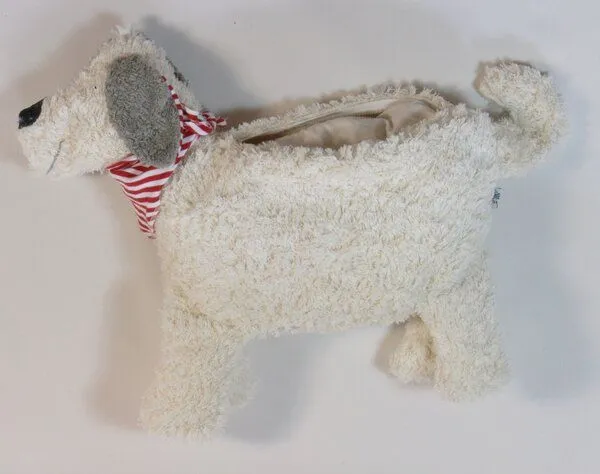 Pat und Patty Pat und Patty Kuschelkissen "Hund", Weiss, – Produktbild 1 von 2