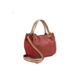 Kork-Deko Kork-Deko Einzigartige Kork-Handtasche in auffälligem Rot mit einmaligem Muster | Kork | vegan | nachhaltig Korktasche – Produktbild 1 von 1