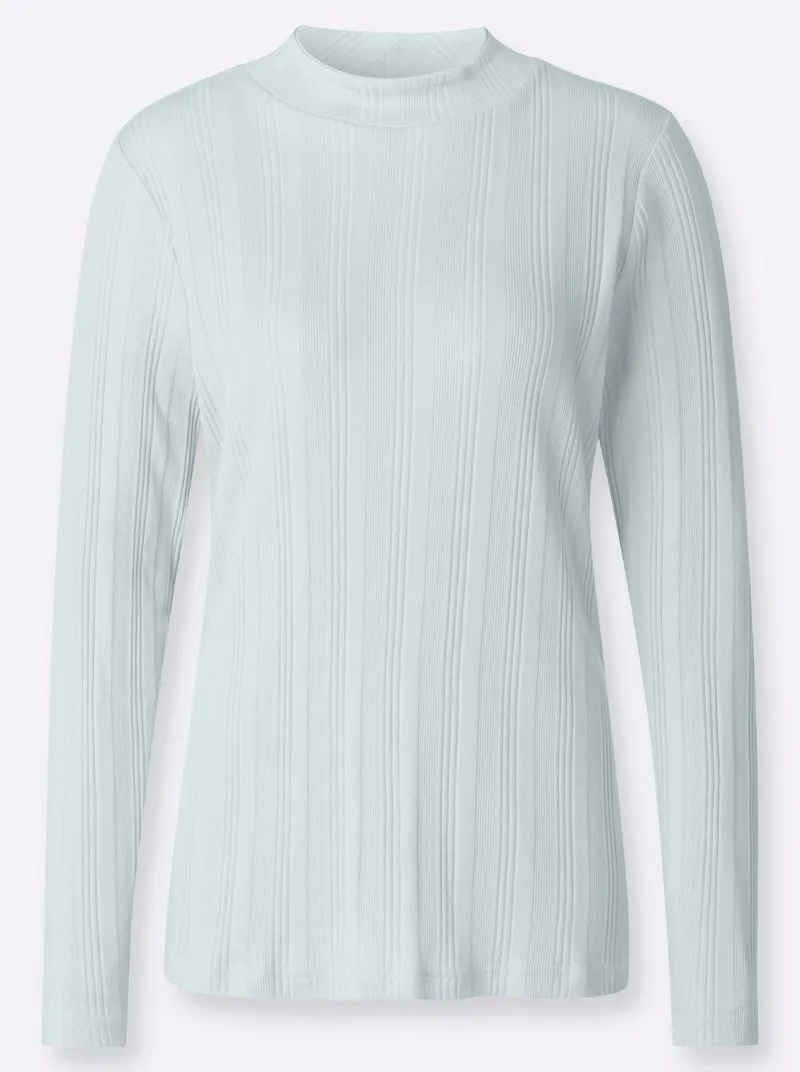 Witt Rippshirt kalkmint, Kalkmint, – Produktbild 1 von 2