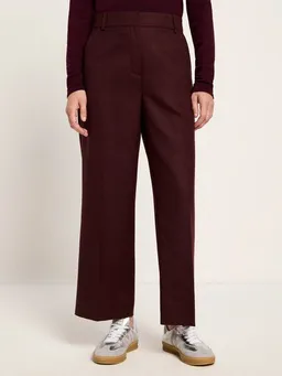 LANIUS LANIUS Verkürzte Hose mit Bügelfalte aus Bio-Schurwolle GOTS – Produktbild 1 von 1