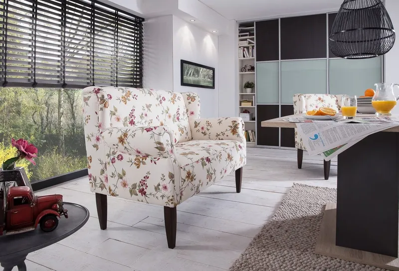 Home affaire 2-Sitzer Moro Küchensofa, bequem, Federkern, Breite 154cm, Bunt, – Produktbild 2 von 5
