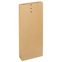 250 Recycling-Musterbeutel 140 x 345 x 50 mm mit Klotzboden 120 g/m² – Produktbild 1 von 1