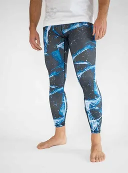 Arctic Flamingo Arctic Flamingo Bunte Lauf Tights Herren aus ECONYL® regeneriertem Nylon – Produktbild 1 von 1