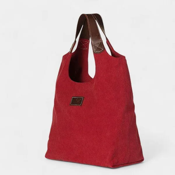 Dragolina Dragolina Schultertasche Fräulein Hilda, Terracotta (rot), – Produktbild 2 von 3