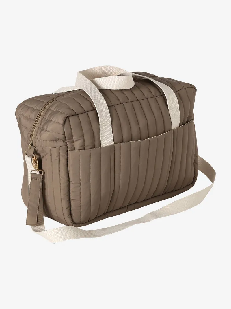 Vertbaudet Wickeltasche LINA gesteppt, Olivgrün, – Produktbild 3 von 4