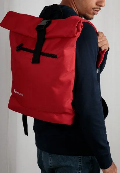 TORLAND TORLAND Rucksack ROLL-TOP, Rot (classic red), – Produktbild 2 von 3