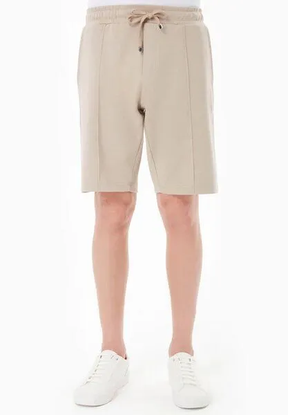 ORGANICATION ORGANICATION Sweatshorts aus TENCEL Modal und Bio-Baumwolle, Sand, – Produktbild 2 von 4