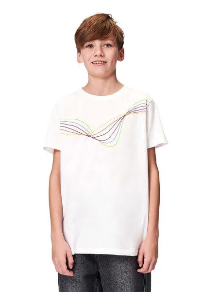 Band of Rascals Band of Rascals Frequency T-Shirt, White, – Produktbild 1 von 5