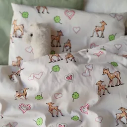 Villa Jade Villa Jade Bettwäsche-Set für Babys/Kleinkinder, 2-teilig, 100% Bio-Baumwolle (kbA) – Produktbild 1 von 1