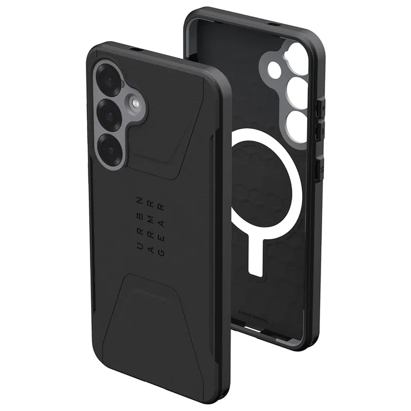 Urban Armor Gear MagSafe-Hülle für Samsung Galaxy S25+ S936, Urban Armor Gear, Civilian Pro, Schwarz – Produktbild 1 von 1
