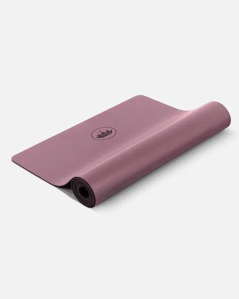 Lotuscrafts Lotuscrafts Yogamatte PURE - extrem rutschfeste PU-Oberfläche, Aubergine, – Produktbild 1 von 4