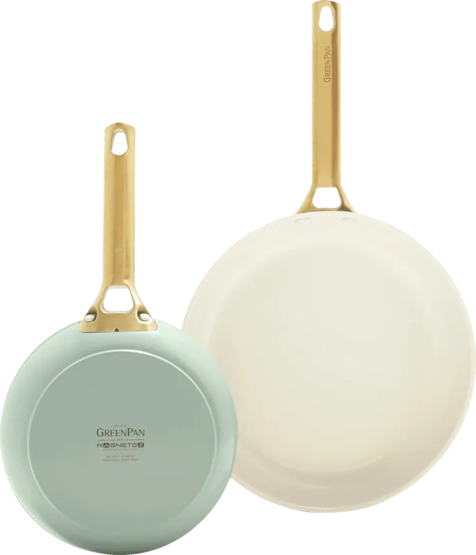 Greenpan GreenPan Bratpfannenset "Padova Reserve" 2-teilig, grün – Produktbild 3 von 3