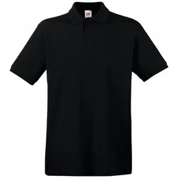 Fruit Of The Loom Fruit of the Loom Cotton Classics-16.3218 Piqué Polo  Gr. 3XL black – Produktbild 1 von 1