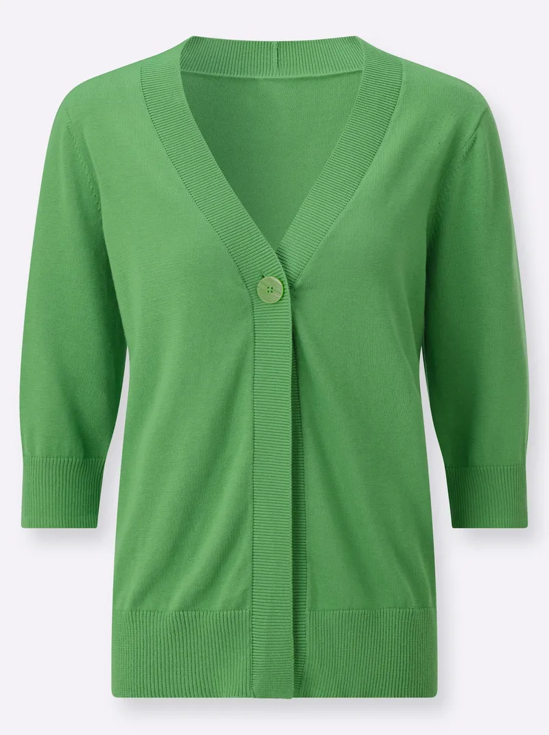 Witt Feinstrickjacke, Apfel, – Produktbild 1 von 2