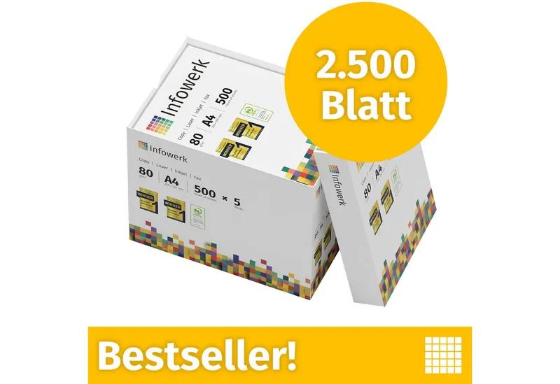 Infowerk Drucker- und Kopierpapier – Produktbild 6 von 8