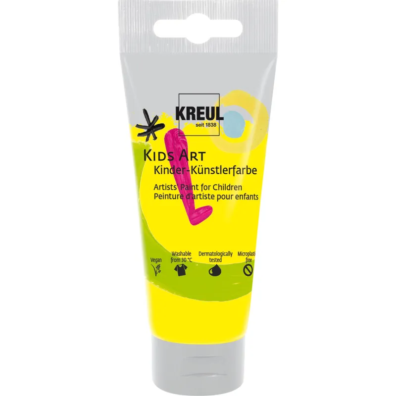 KREUL KREUL Kids Art Kinder-Künstlerfarbe Primärgelb, Primärgelb, – Produktbild 1 von 1