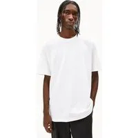 ARMEDANGELS ARMEDANGELS AADRU Herren Oversized T-Shirt aus Bio-Baumwolle, White, – Produktbild 1 von 1