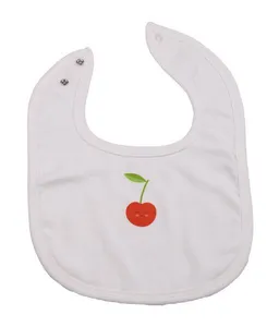 El Puente El Puente Babylätzchen "Funny Cherry", Einheitsgröße | Fair Trade & Handmade aus Ägypten | Bio-zertifiziert – Produktbild 1 von 1