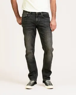 Kuyichi Kuyichi Herren vegan Jeans Nick Straight Moon Schwarz – Produktbild 1 von 1