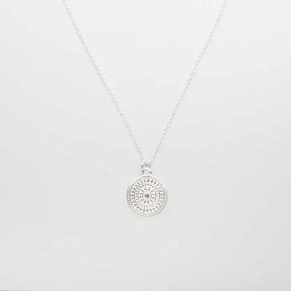fejn jewelry fejn jewelry Set Kette Ornament + Kette Pearl, Silber, – Produktbild 3 von 3