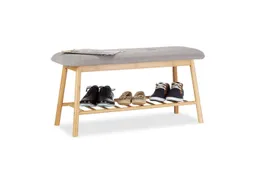 RELAXDAYS RELAXDAYS Schuhbank aus Bambus mit Polster (1-St) – Produktbild 1 von 1