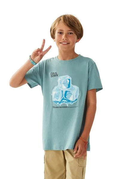 Band of Rascals Band of Rascals Cool Down T-Shirt, Arctic-blue, – Produktbild 4 von 5