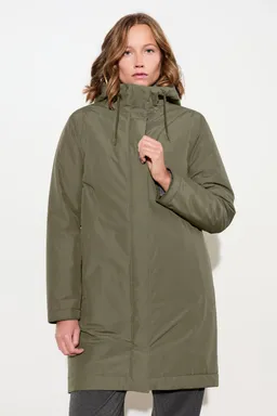 LangerChen LangerChen Damen vegan Parka Wattiert Leicht Tailliert Sencha Grün – Produktbild 1 von 1