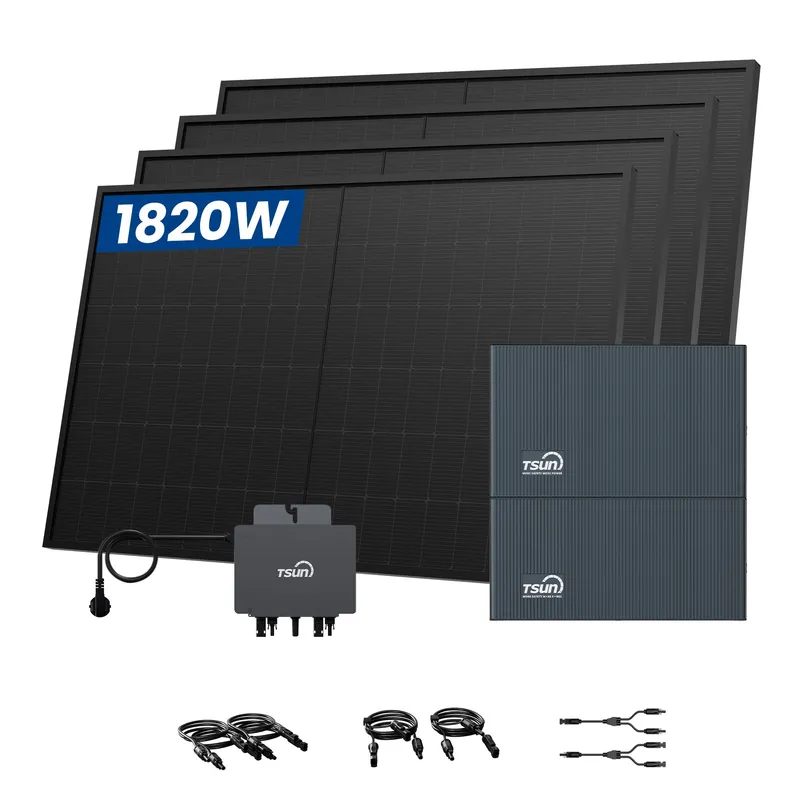 TSUN TSUN DCU2000Lite Batteriespeicher für Balkonkraftwerke, mit 4 x 455W Bifaziale Solarmodule - 4kWh / Selbstabholung – Produktbild 1 von 1