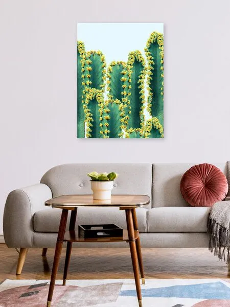 Photocircle Photocircle Poster / Leinwandbild - Adorned Cactus – Produktbild 2 von 4