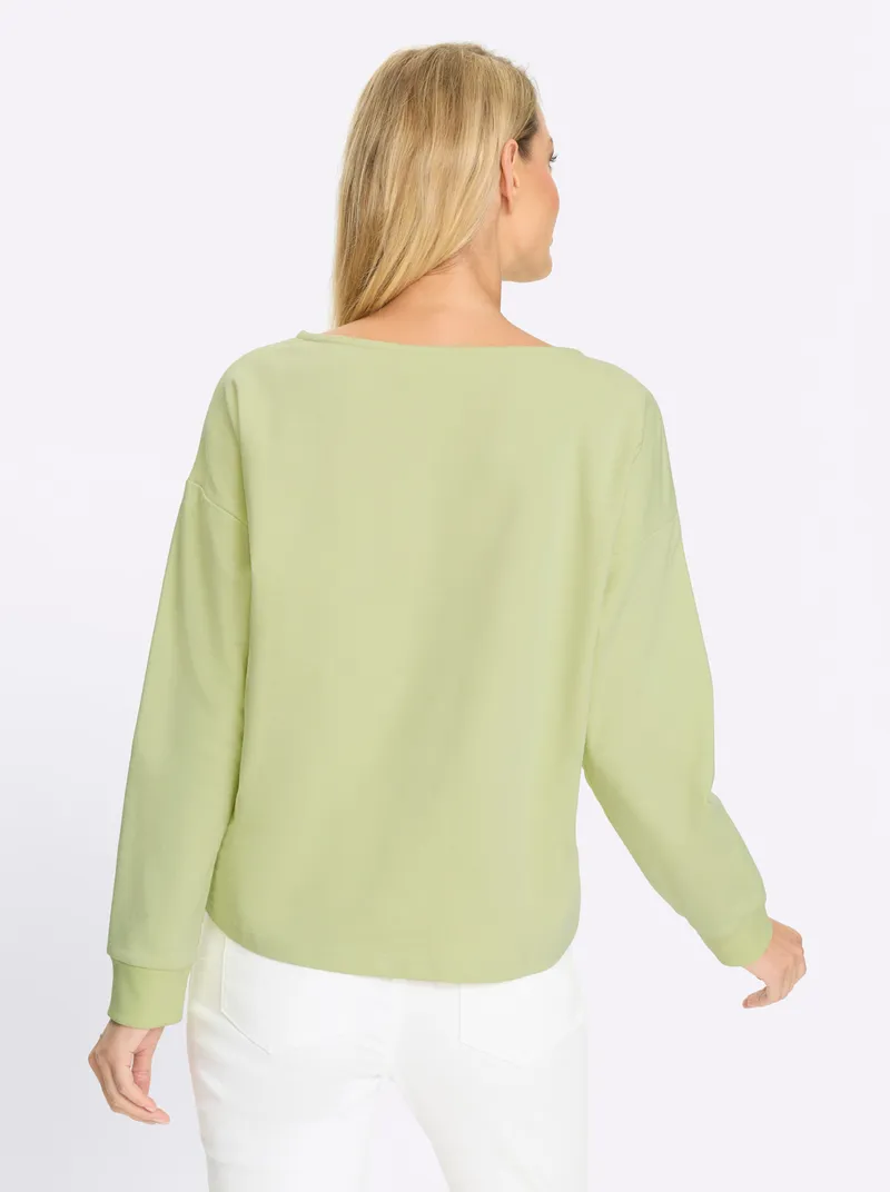 heine Sweatshirt pistazie, Pistazie, – Produktbild 2 von 2