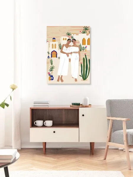 Photocircle Photocircle Poster / Leinwandbild - Grow Together Kinda Love – Produktbild 3 von 4